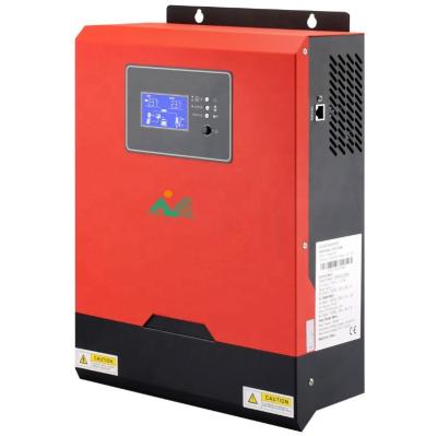 China SDPH-1000W 230VAC 20-50A hybrid inverter with parallel and off grid integration 1kw hybrid solar inverter 88*2225*320mm for sale