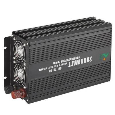 China SGM-2000W 12V 24V 48V High Frequency Off Grid DC/AC Modified Sine Wave Inverter Patch Wave Inverter 32*16.7*9.2CM for sale