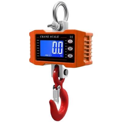 China Weight Measuring Crane Scale 300 Kg 500 Kg 1000 Kg Digital Cattle Hanging Scales With Remote Control for sale