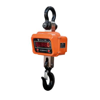 China Weight Measuring Digital Crane Hanging Portable 3t 5t 10t Weighing Digital Electronic Scales Wireless Crane Scale for sale