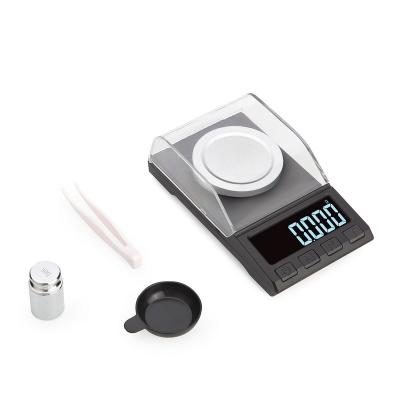 China WITH COVER 0.001g Accuracy Gold Jewelery Gold Jewelry Gram LCD Display Pocket Weight Electronic Scales for sale