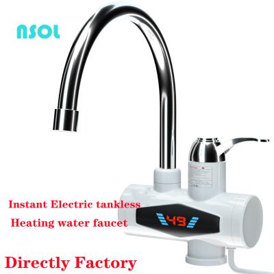 China Rtatableo Instant 3sec Thermostatic Faucets Hot Selling Tankless Electric Kitchen Fast Heating Faucet Water Faucet for sale