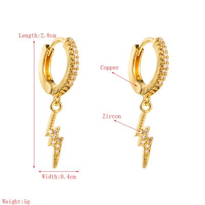 China China Factory Price Lead Free Nickel Free Creative Gold Plated Silver Relief S925 Bolt Earrings Circle Beaded Dangle Circle Stud Earrings Jewelry for sale