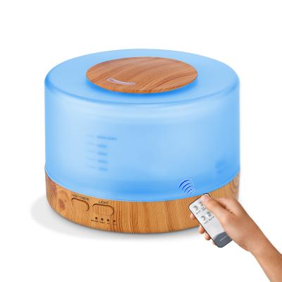 China 2021 new car china factory buletooth work home decor 7 color night light aroma diffuser baby white noise machine air humidifier for sale