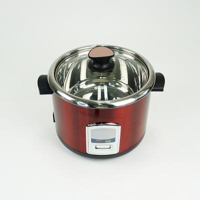 China Rice Cooker 1.8L And 2.8L Outer Lid Glass Customized Gouache Color Box And Logo for sale