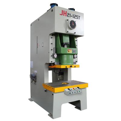 China Metal Sheet Stamping Pneumatic Power Press Machine Fixed Table High Efficiency JH21 Press Metal Sheet Punching Machine for sale