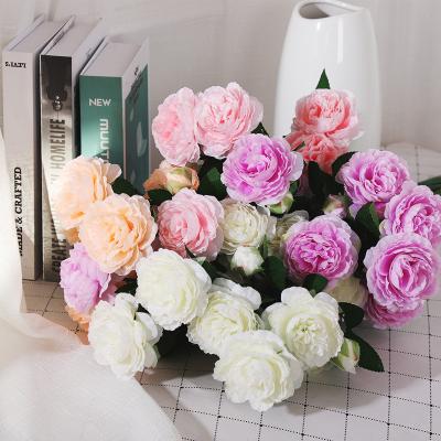 China Party Eco-friendly Festival Fashion Home Decor Multiple Colors Artificial Silk Flowers Decoration Wholesale for sale