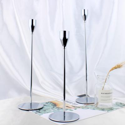 China Wholesale ECO-frendly OEM Holiday Fashion Decorating Modern Metal Candle Holder for sale