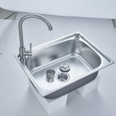 China Without Faucet RV New Products Sink Double Bowl Kitchen Sink Enameled Stainless Steel Handmade for sale