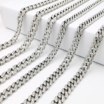 China wholesale bag accessories nickel free factory bag shoulder bag chain purse oem oem custom metal chain strap for handbag diamond bling chain for sale