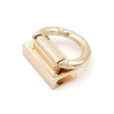 China Nickel Free Latest Fashion and Bag Accessories Metal Suitcase Clip Buckle For Handbag D-Ring Hook Snap Hook for sale