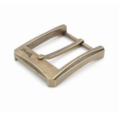 China High Quality Nickel Free Zinc Alloy Metal Clasp Mens Leather Pin Belt Buckle Reversible For Swivel Rotate Metal Clip Pin Belt Buckle for sale