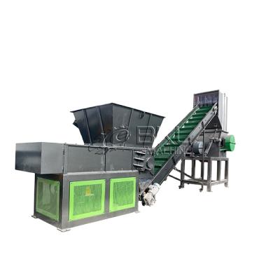 China Factory High Output Plastic Shredder Shredder Equipment Waste Rubber Crusher Recycling Machine Line for sale