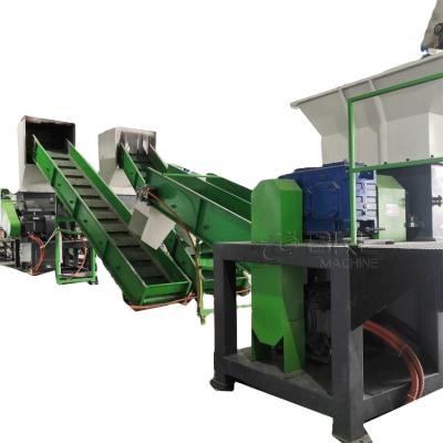 China Factory High Output Plastic Shredder Shredder PET Material Waste Rubber Crusher Recycling Machine Line for sale