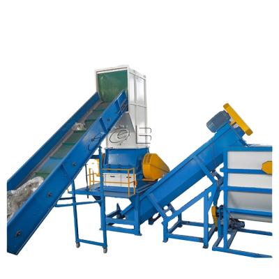 China Plastic Recycling Line HDPE 500kgh PE Plastic Film Washing Plastic Recycling Washing Machine for sale