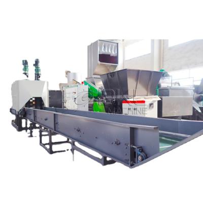 China Low Power Plastic Flakes PET Washing Line / Plastic Film Bottle Recycling Machine for sale