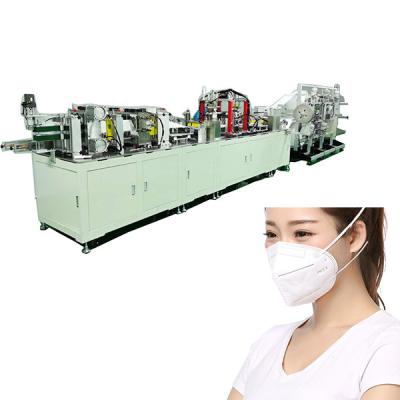 China Hotels BANDEAU N95, FFP2, FFP3 BLANK MAKING MACHINE FULLY AUTOMATIC PRODUCTION LINE for sale