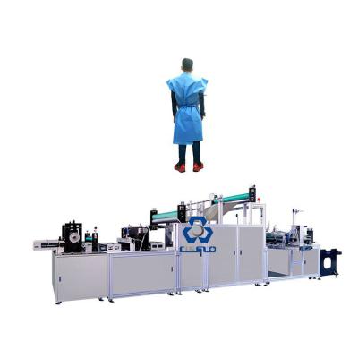 China Factory PROTECTIVE ULTRASONIC NON WOVEN SURGICAL DRESS PRODUCTION MACHINE LINE for sale