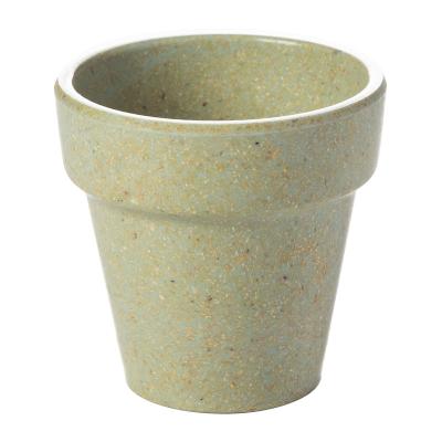 China YICAI Modern Plastic Home Fleshy Creative Flowerpot Basin Green Plant Flowerpot Garden Supplies for sale