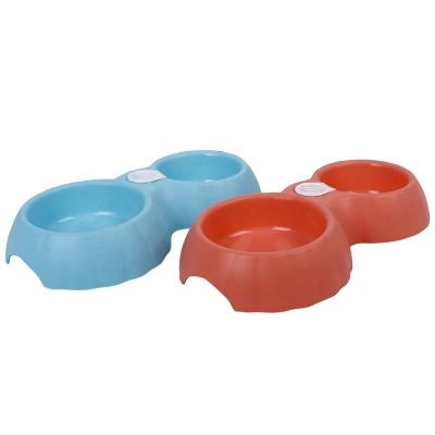 China Dog Puppy Cat Automatic Water Dispenser Food Dish Bowl Feeder Bottle Viable Pet Bowls And Feeders for sale