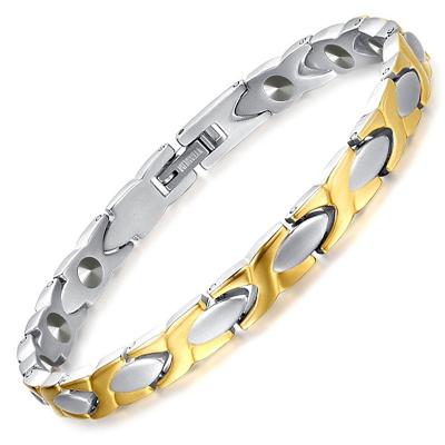 China OEM or ODM is gold germanium energy bracelet germanium smart bracelet news design welcome fashion germanium necklace women jewelry for sale