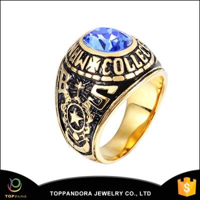 China Fashion Style Fresh Personal Man's Ring Elephant Rings Thailand Design Steel Rings for sale