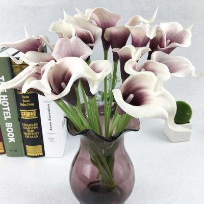 China Lily Artificial Flowers Wedding Artificial calla flowers garden decoration real touch flowers in bulk for sale