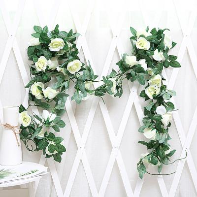 China Artificial Flower Green Wall is for Wedding High Quality Red /White Rose Outdoor Backdrop Green Artificial 3d Wall Flower Decoration Types 2.2m Fake Flowers for sale