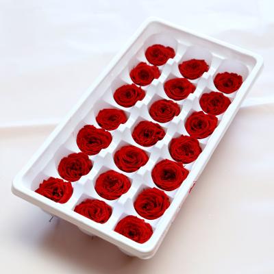 China Various Parts 21pcs/Box Preserved Flowers Eternal Life Flor Box Preserved Roses Bulk Immortal Rose Valentines Day Gift For Girlfriend for sale