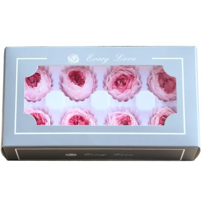 China Wholesale Immortal Roses 4-5CM Diameter Fresh Flower Box Various Parts For Real Flower Rose Gift Natural Preserved for sale