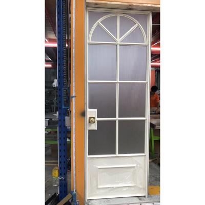 China Double Swing Aluminum French Doors Manufacturer Decoration Interior Swing Door Operator Exterior Narrow Door Frame for sale