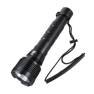 China Powerful Rechargeable Scuba Diving Torch Light Lamp Waterproof Spearfishing Diver XHP70.2 Deep Water Torch Diving Light for sale