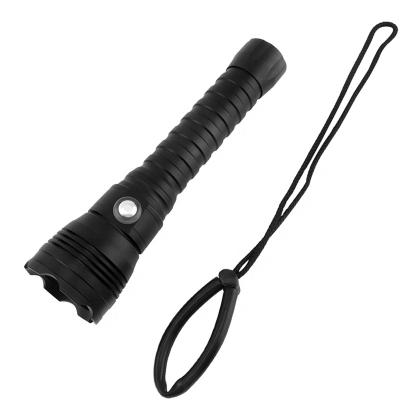 China Powerful CR XHP70 Searfishing Emergency Dive Flashlight 4000 Lumen White Yellow Light Underwater Rechargeable Led Diving Flashlight for sale