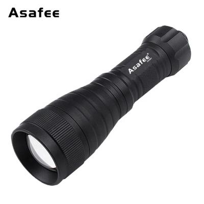 China Asafee Industrial Underwater Photography Light 18650 XM-L2 U4 LED Torsion-On Wide Angle Diving Video Torch for sale