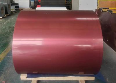 China Voorgeverfde aluminiumfolie met een coilcoating voor buitenshuisgebouwen Te koop