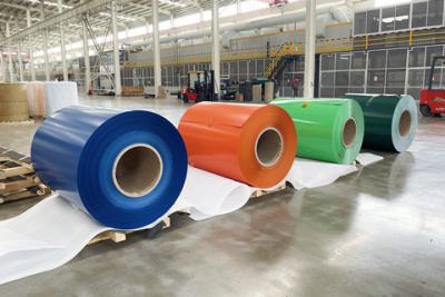 China 5000 Series Color Coated Aluminum Coil PVDF Used for Transportation for sale