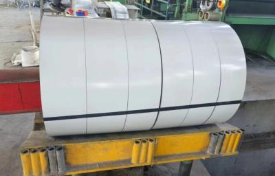 China Legiem 3003 1,00 mm Dik voorgeverfde aluminiumstrook Hoog Glanzende Witte Aluminium spoel Gebruikt voor het maken van kanaalbrieven Te koop