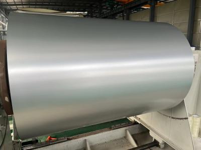 China Legierung 8011 H14 Silberfarben beschichtete Aluminiumfolie 0,23 mm Dicke Lebensmittelqualität vorgefärbte Aluminiumspirale zur Herstellung von Weinkappen zu verkaufen