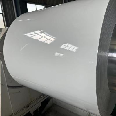 China AA3015 H24 0,5MM Dicke 1000MM Breite Farbbeschichtung Aluminiumspirale für Gebäudekoration zu verkaufen