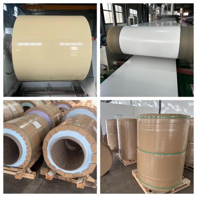China AA1050 1060 3003  Pre painted Aluminum coil used for House drip Edge and corner trim coil for sale