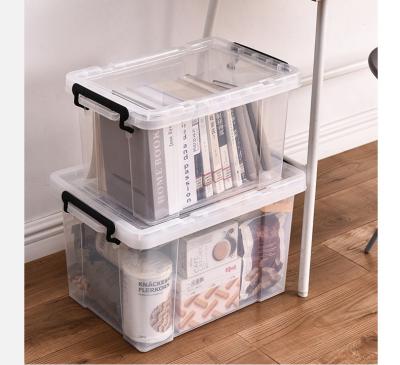 China 15 27 35 50 88 109L Sustainable Organizer Storage Boxes With Wheels Organizer And Logo Customized Color Plastic Moving Box for sale