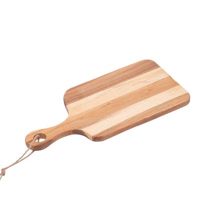 China Viable Different Charcuterie Kitchen Shape Acacia Bamboo Wood Circle Chopping Board Breakfast Chopping Board Bamboo Wood Chopper for sale