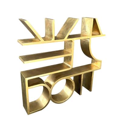 China Modern Metal Company Sign Decorations Company Logo Ornaments Creative Decorations Design Store Signs Office Building Office for sale