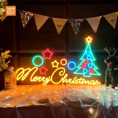 China LED Modules Holiday Decoration Lights Neon Led Acrylic Sign Holiday Christmas String Light Festival Lighting For Wall Mount for sale