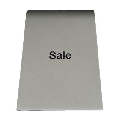 China Matte High quality metal, stainless steel nameplate, company logo, sign, matte quick sign, display desk board for sale