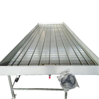 China Movable Height Quality Cheap ABS Ebb And Flood Benches Flower Rolling Tables for sale