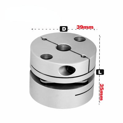 China Print shops spot aluminum alloy D44L35 single diaphragm misumi ball screw stage servo motor encoder elastic coupling fa p joint computer for sale