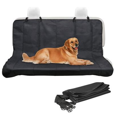 China Foldable Car Mechanic Seat Cover Dog Wash Pet Car Mat Travel Car Rear Back Seat Safety Waterproof Cushion for sale