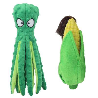 China 2022 Viable Factory Hotsale Cat Pet Toys Squeaker Octopus Plush Toys Voice Pet Chew Toy High Quality Cheap Price Custom Retail Dog for sale