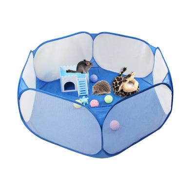 China Cool Portable Pet Fences Tent Outdoor Establishments Play Houses For Small Large Dogs Cage Hamster Pig Animal Supply Safe Play Park for sale